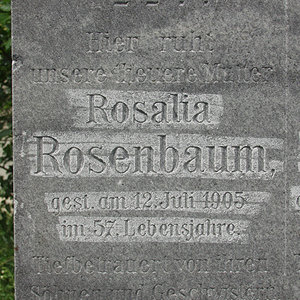 Rosenbaum Rosalia