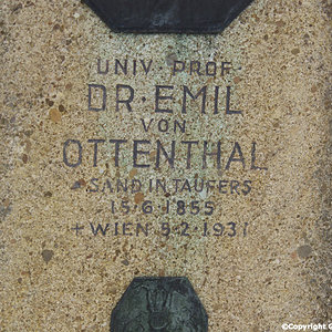 Ottenthal Emil Dr.