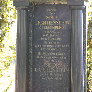 Lichtenstein Isidor