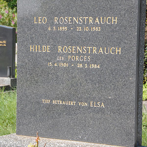 Rosenstrauch Hilde