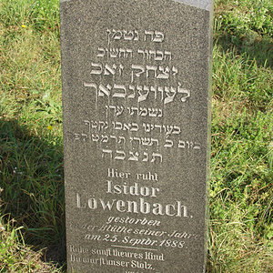 Löwenbach Isidor