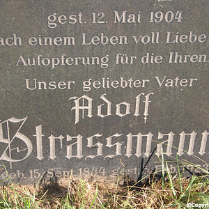 Strassmann Adolf Abraham