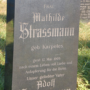 Strassmann Mathilde