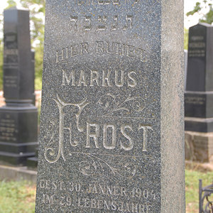 Frost Markus