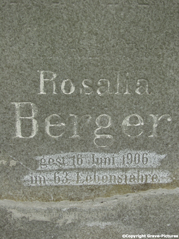 Berger Rosalia