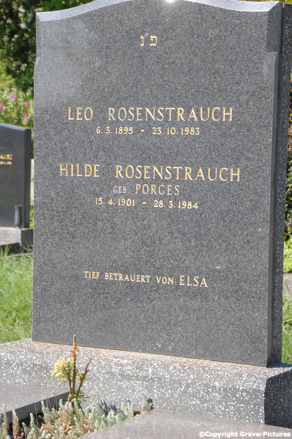Rosenstrauch Hilde