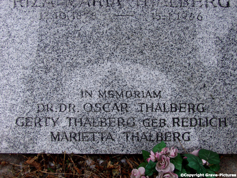 Thalberg Oscar Dr. Dr.
